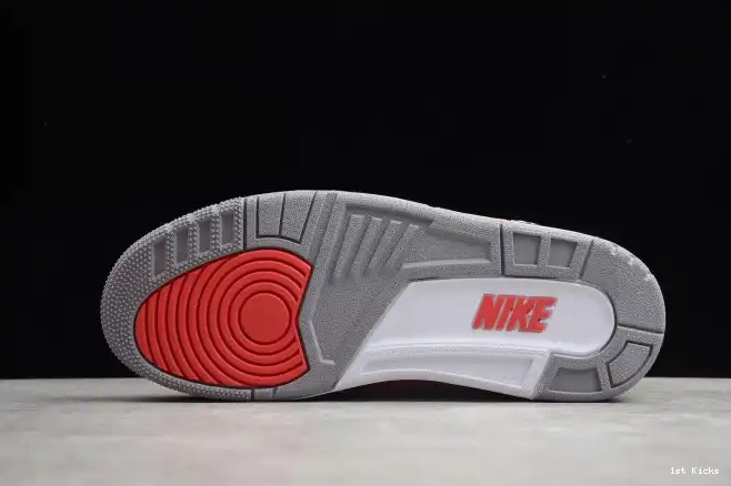 1st Kicks Air Red Jordan 3 Cement CK5692-600 0612